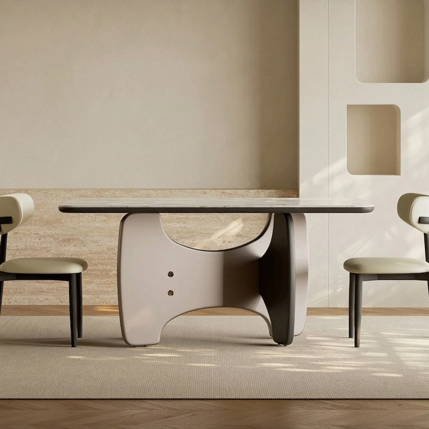 Sintered Stone Dining Table Set